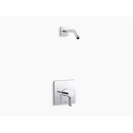 Kohler Parallel Rite-Temp Shower Trim Set TLS23503-4-CP